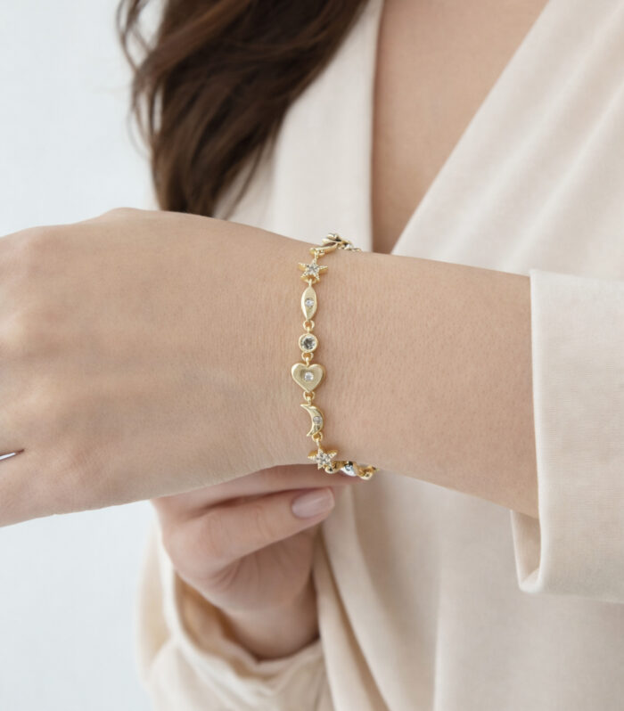 Moonlight Gold Bracelet