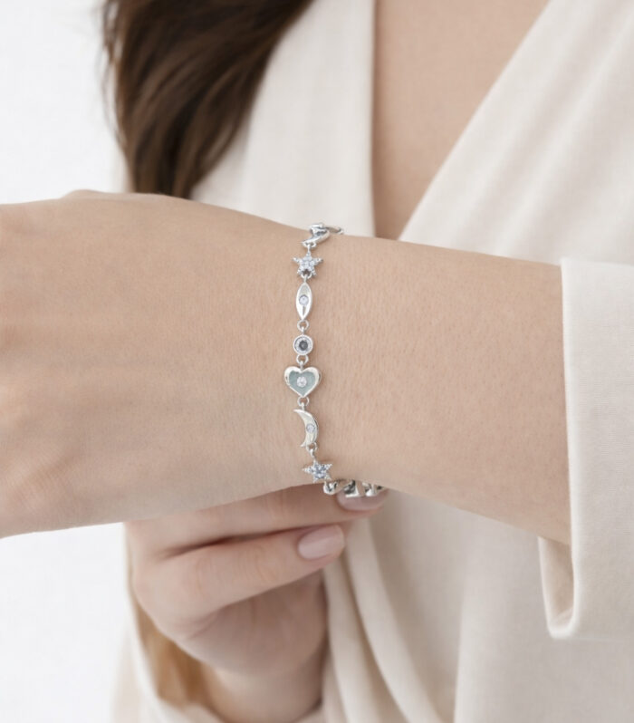 Moonlight Silver Bracelet